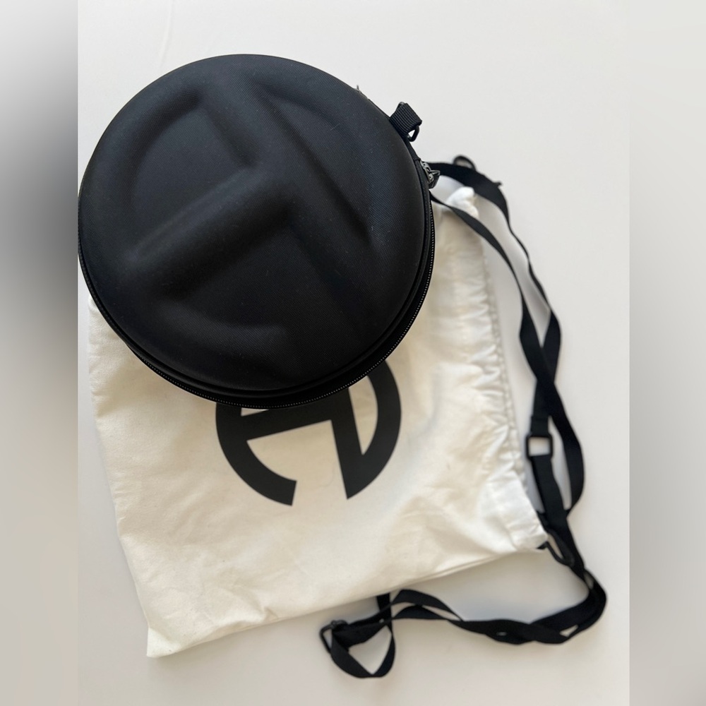 Telfar Black Circular Crossbody Bag